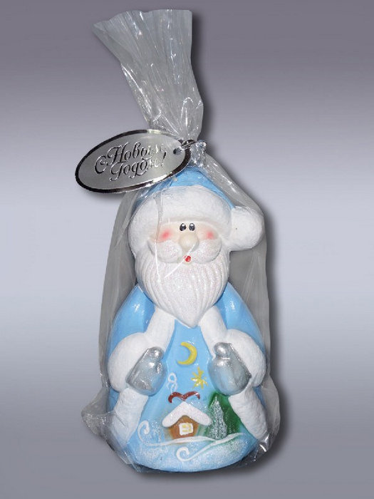 свеча дед мороз