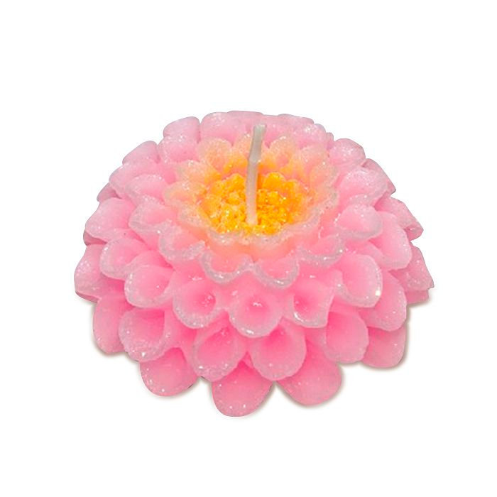 свеча георгин ср розовый