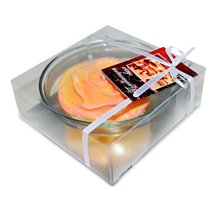 свеча роза чайная плавающая