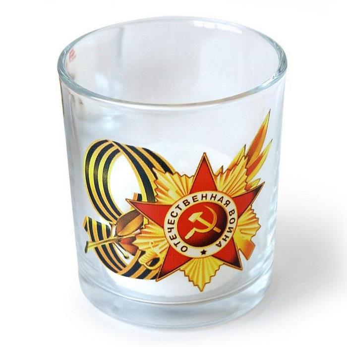 подсвечник со свечей 9 мая