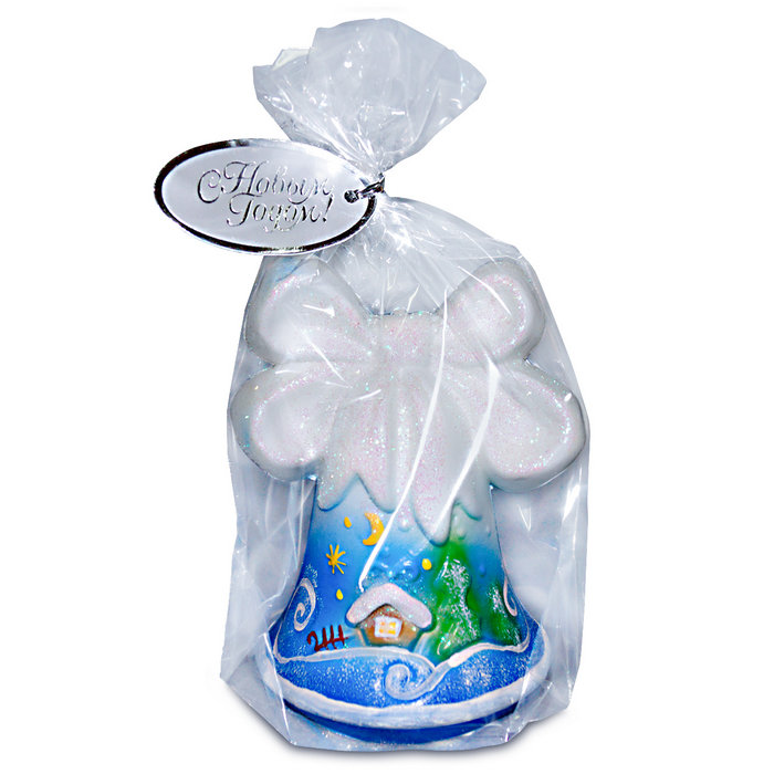 свеча новогодний колокольчик