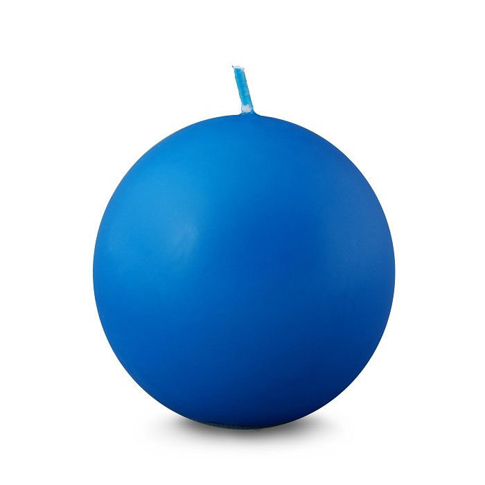 свеча шар 55 синий