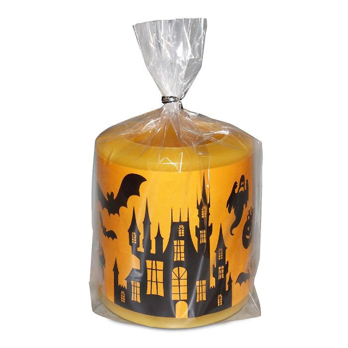 свеча-фонарик хэллоуин