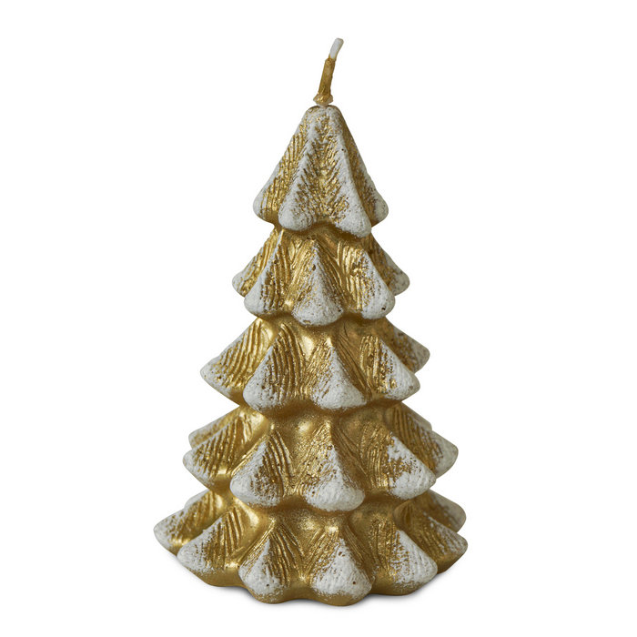 свеча елочка золотая 85 мм