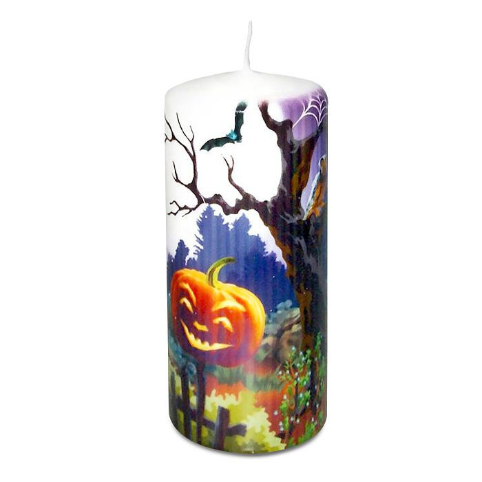 свеча пеньковая хэллоуин