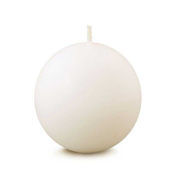 свеча шар 55 сл. кость