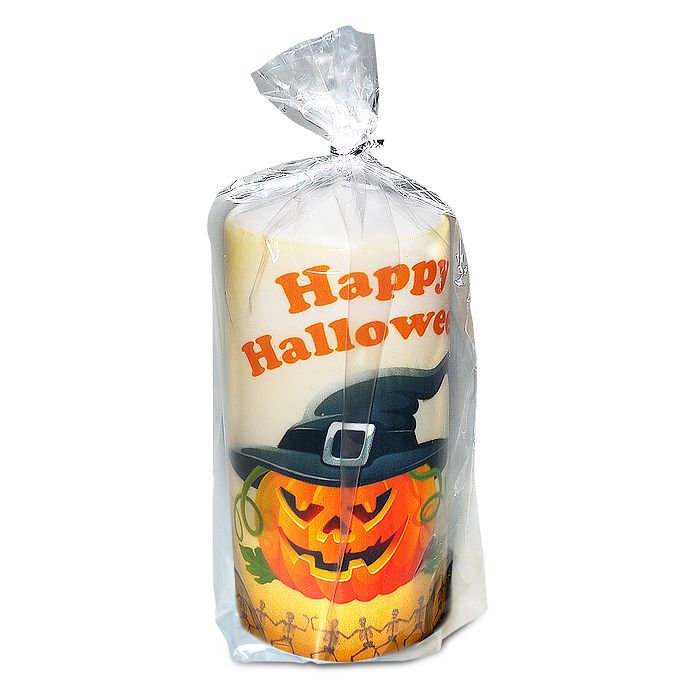 свеча пеньковая хэллоуин