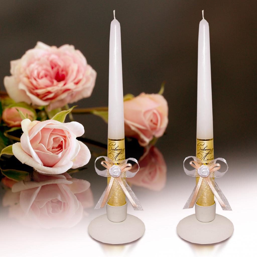 Свадебные "Стержневые" свечи