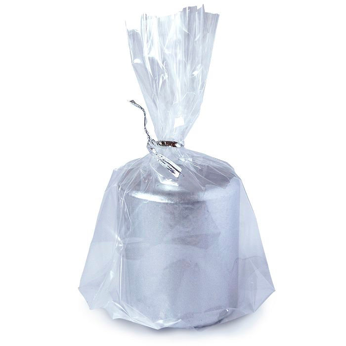 свеча пеньковая 50х60 серебряная