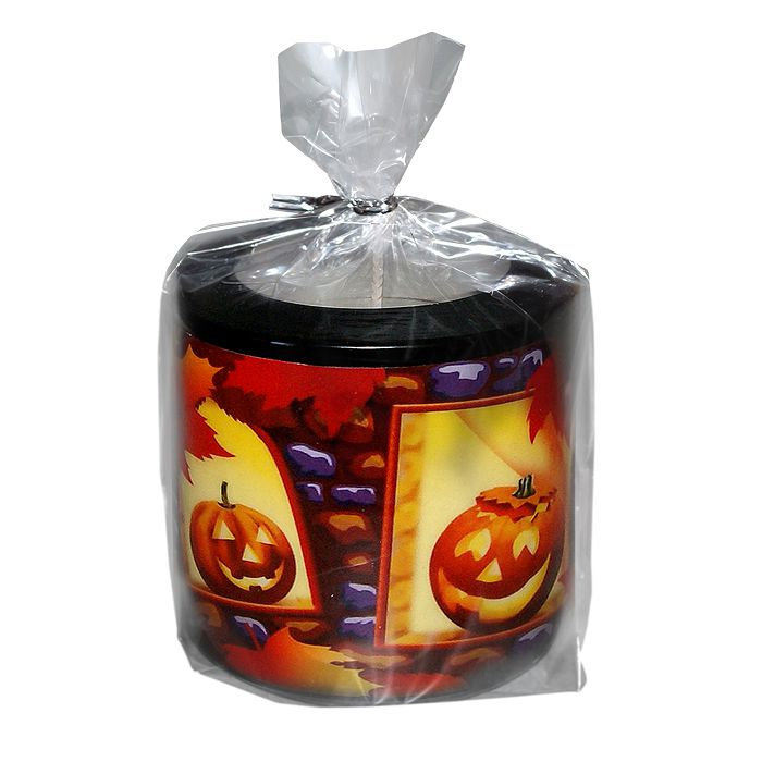 свеча-фонарик хэллоуин