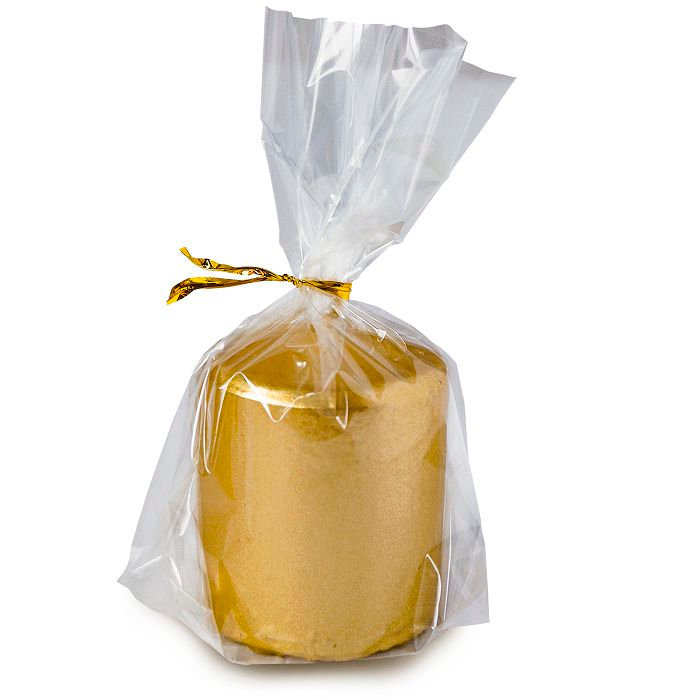 свеча пеньковая 50х60 золотая