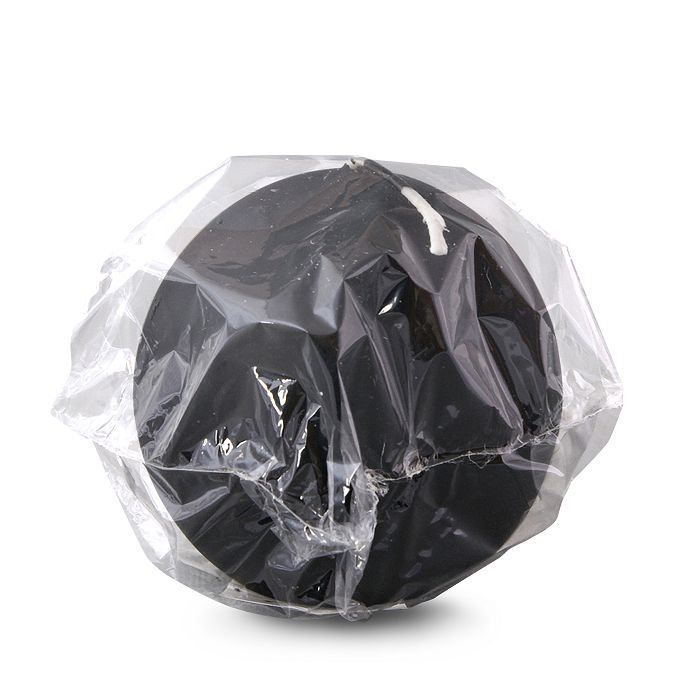 свеча шар 55 черный