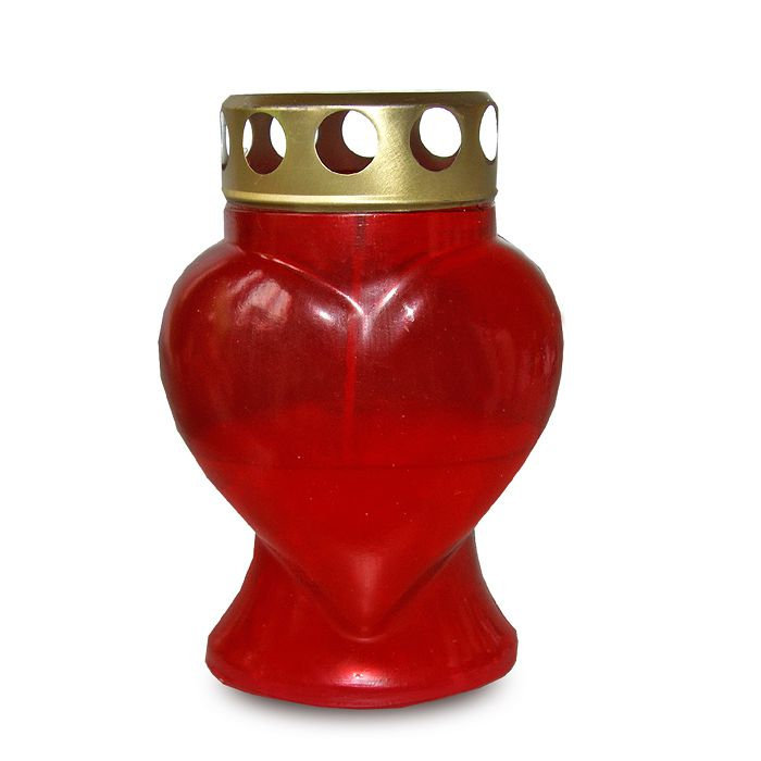 поминальная свеча "сердце"