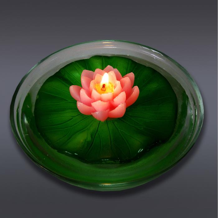 свеча плавающая кувшинка