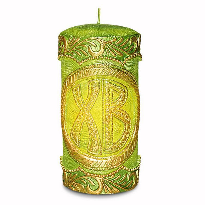 свеча пеньковая "Цветочная"