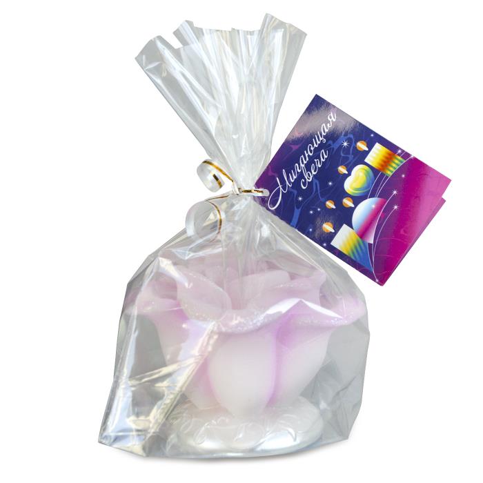 свеча роза хамелеон