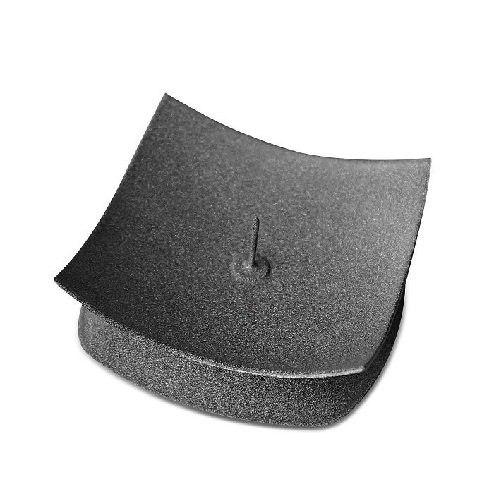 подсвечник кварта серый