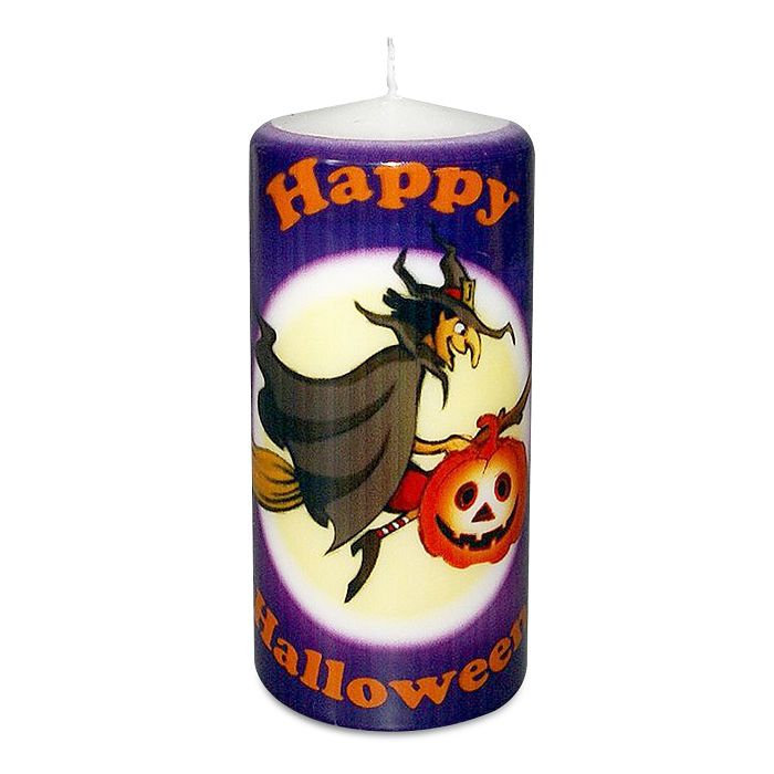 свеча пеньковая хэллоуин