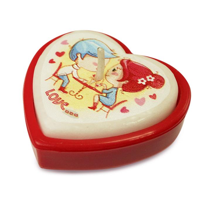 сердечко в подсвечнике Love