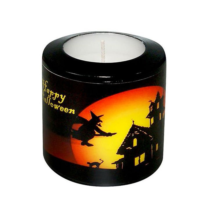 свеча-фонарик хэллоуин