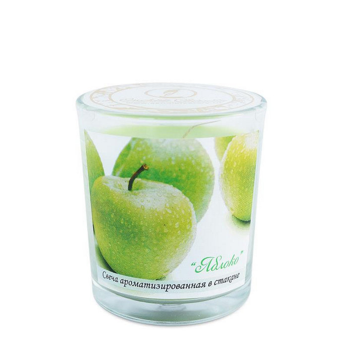 свечи ароматизированные яблоко