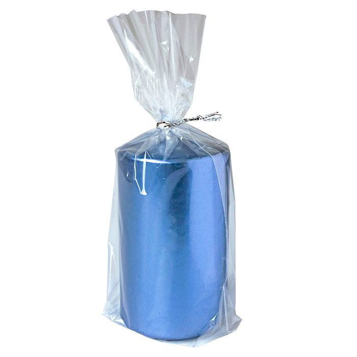 свеча пеньковая 60х100 синий блеск