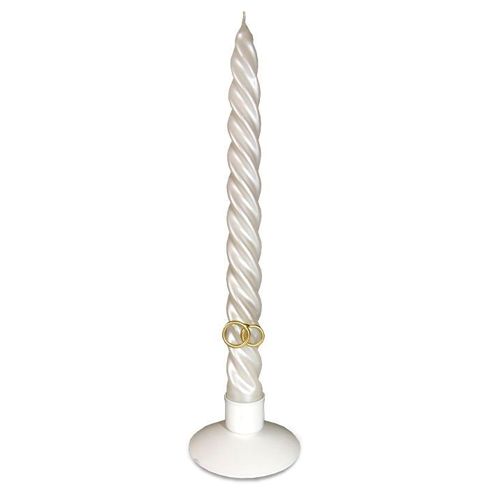 свеча витая с кольцами