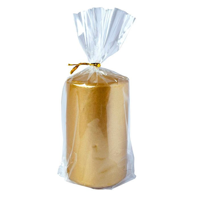 свеча пеньковая 60х100 золотая