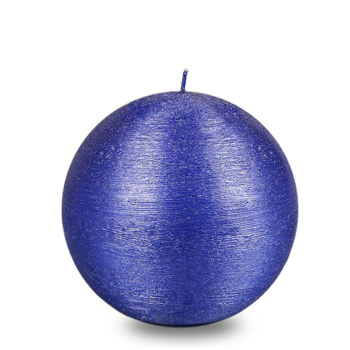 свеча шар d125 темно-фиолетовый