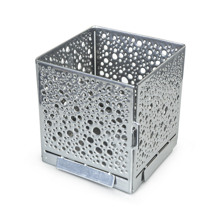 подсвечник-трансформер куб 5 цвет хром