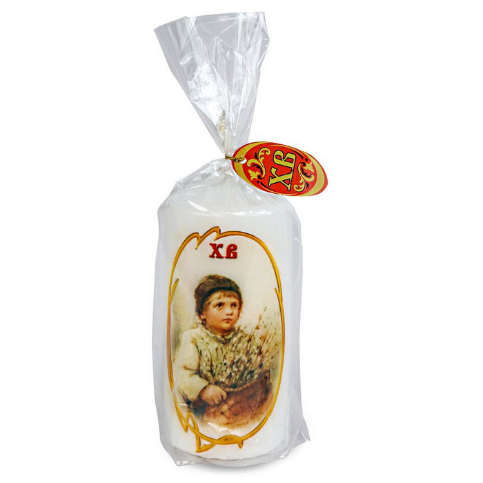 свеча пеньковая пасхальная