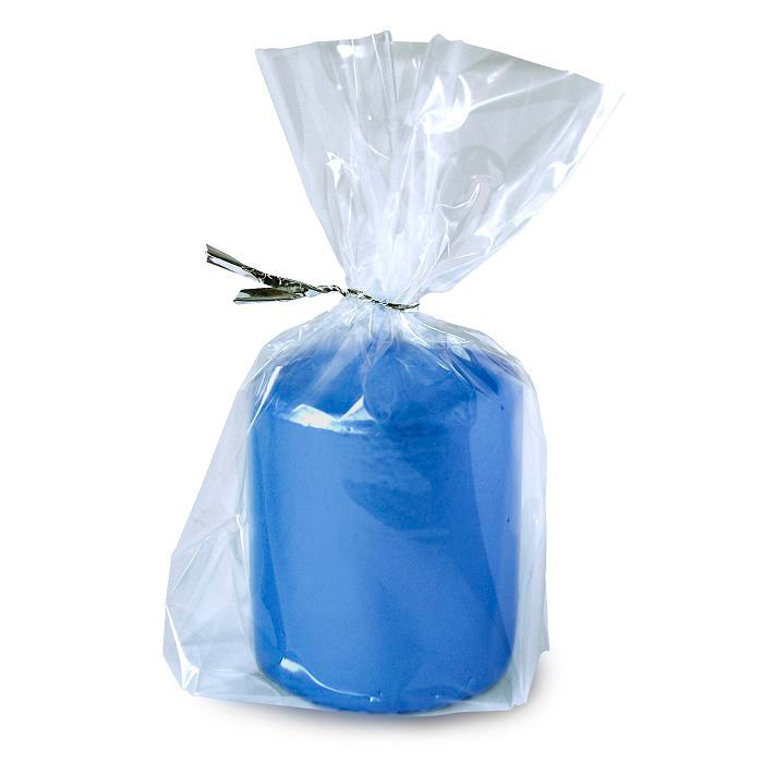 свеча пеньковая 50х60 синий блеск