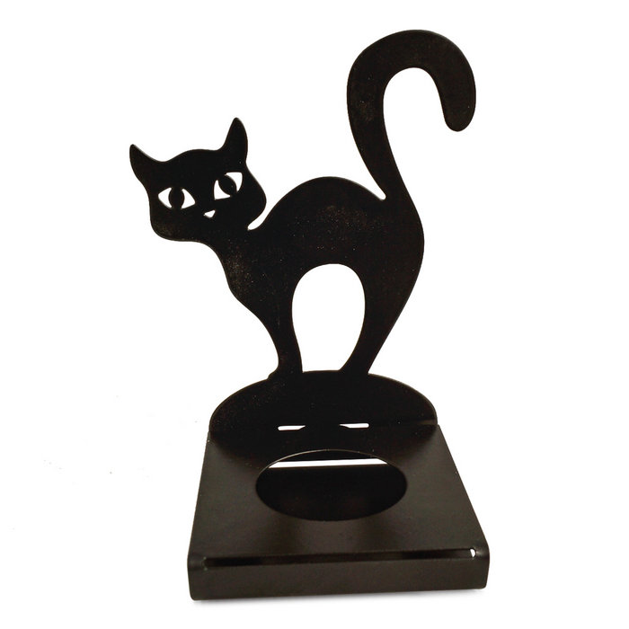 подсвечник "котик"