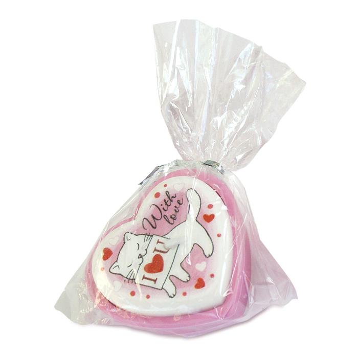 сердечко в подсвечнике котята