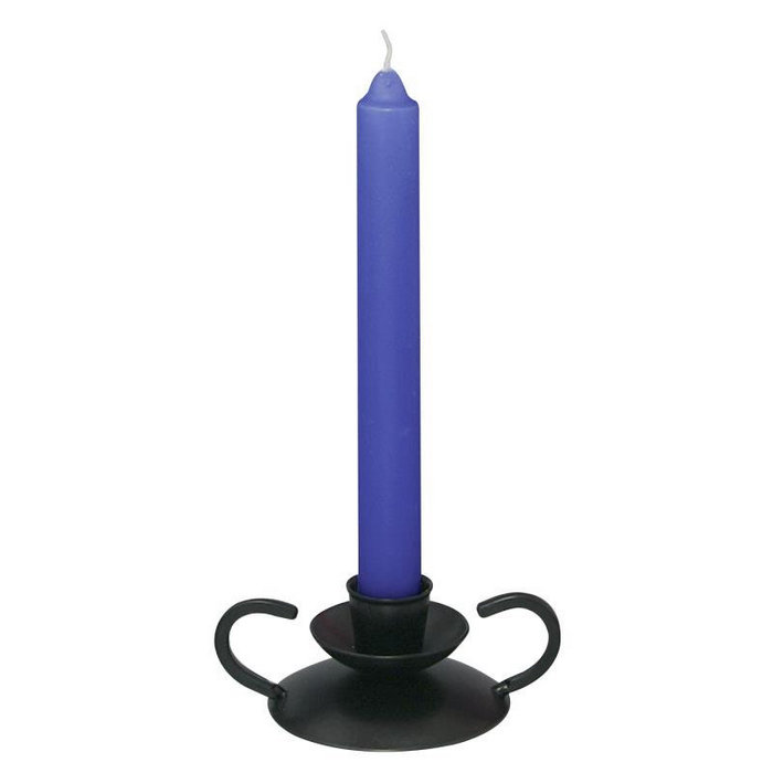 свеча столовая 40 гр лавандовая 4 шт