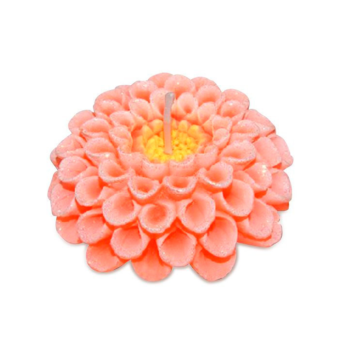 свеча георгин ср оранжевый