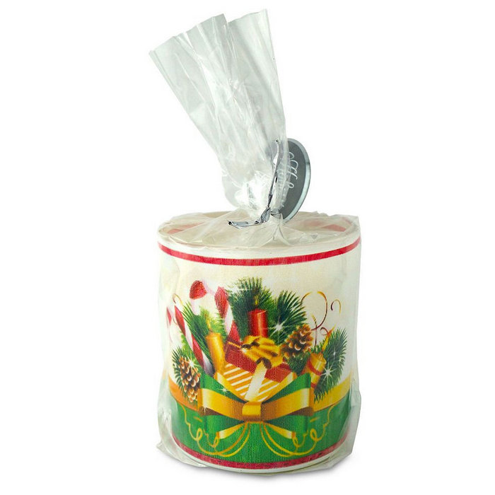 свеча в стекле "новог украшения"