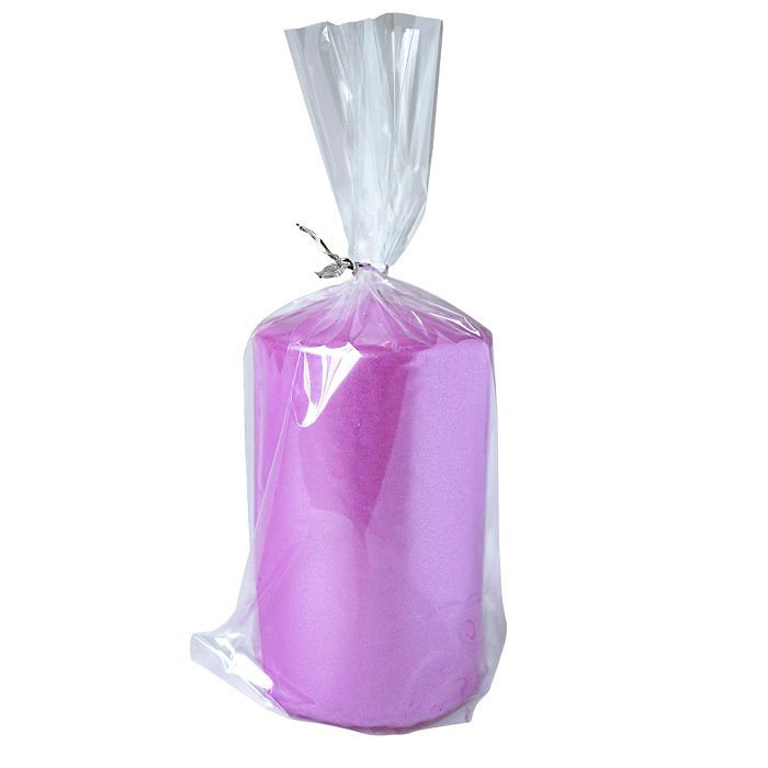 свеча пеньковая 60х100 сиреневый блеск