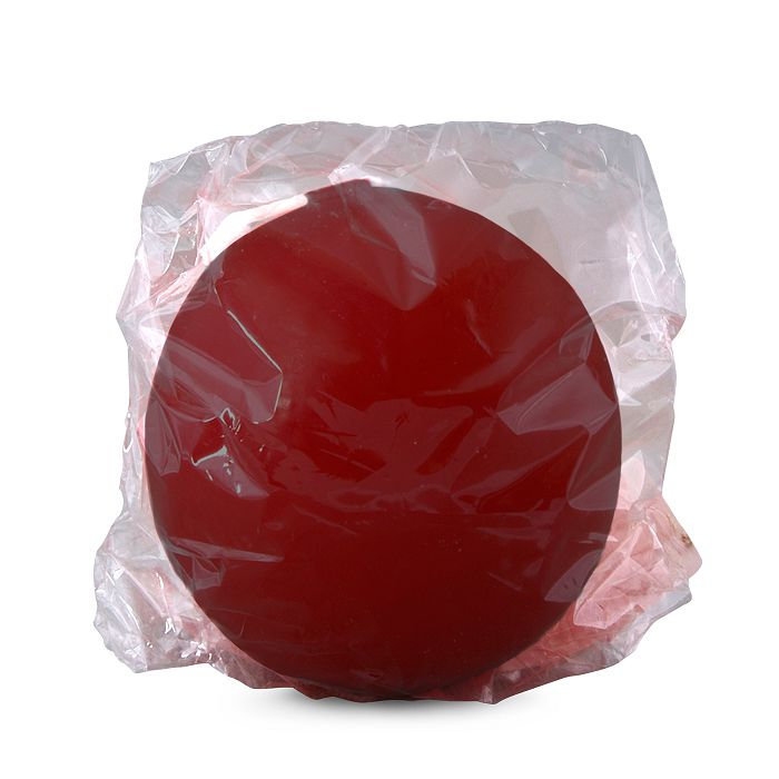 свеча шар 55 бордовый