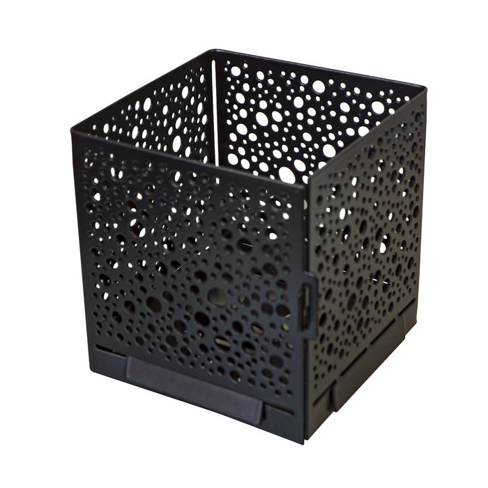 подсвечник-трансформер куб 5 цвет черный