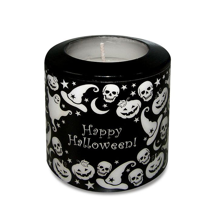 свеча-фонарик хэллоуин