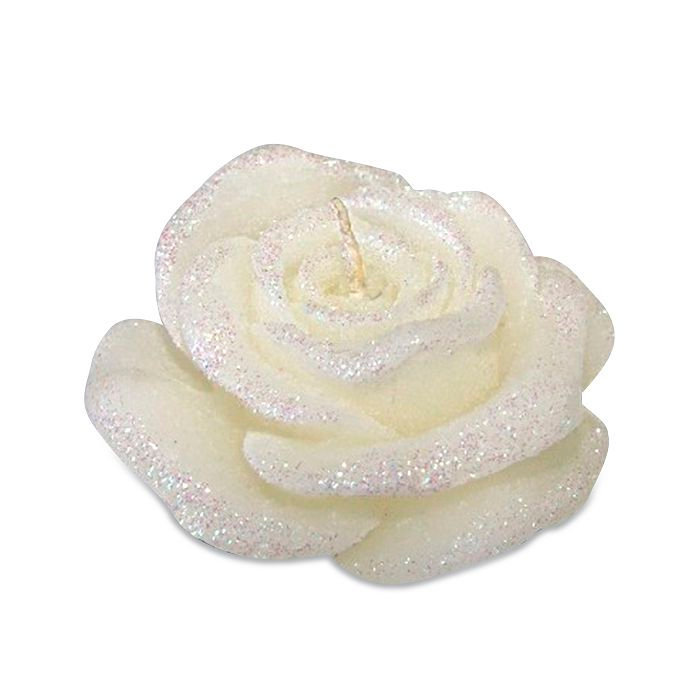 свеча роза ср сл. кость