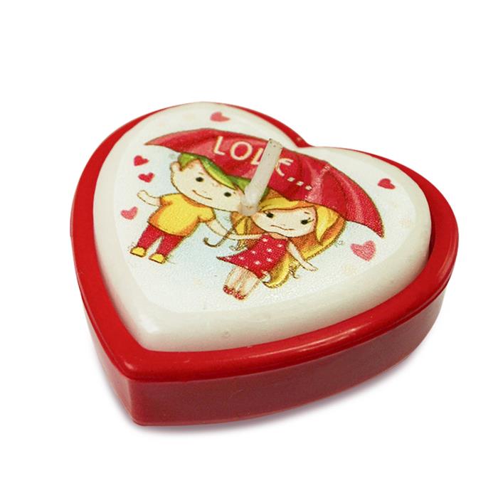 сердечко в подсвечнике Love