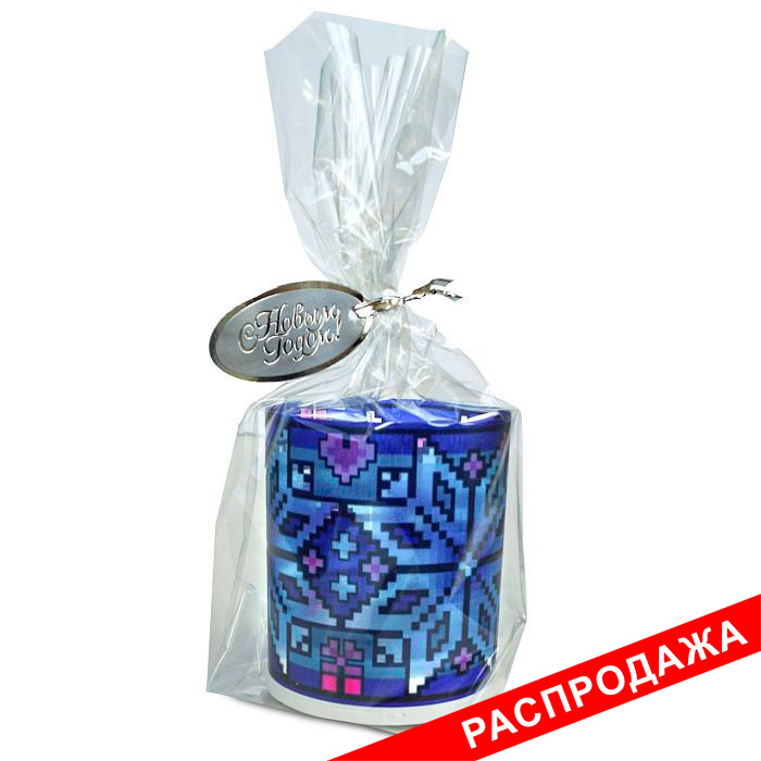 свеча новогодняя