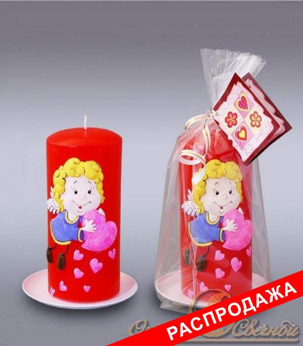 свеча пенек улыбка
