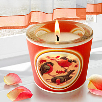 Новогодние свечи в стекле