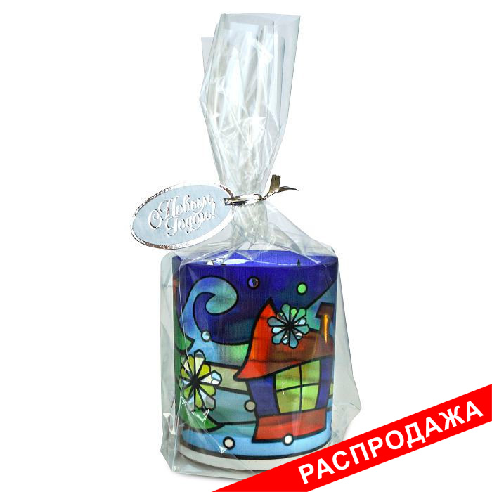 свеча новогодняя