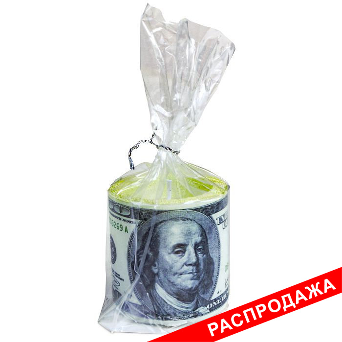 свеча пеньковая 60*60 "100 долларов"