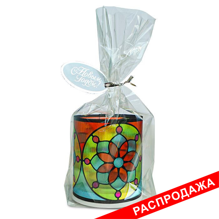 свеча новогодняя