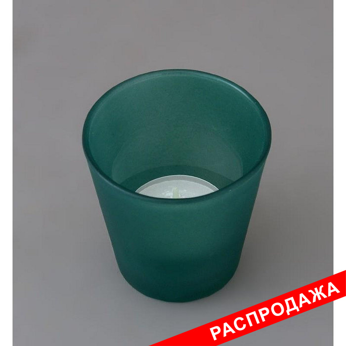 подсвечник зеленый барх с гильзой